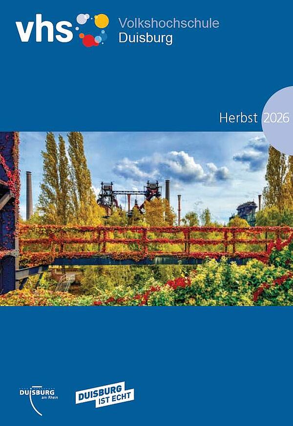 Titelblatt VHS-Programm Herbstsemester 2026